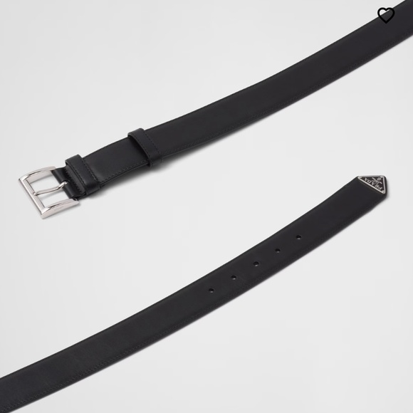 Prada leather belt
